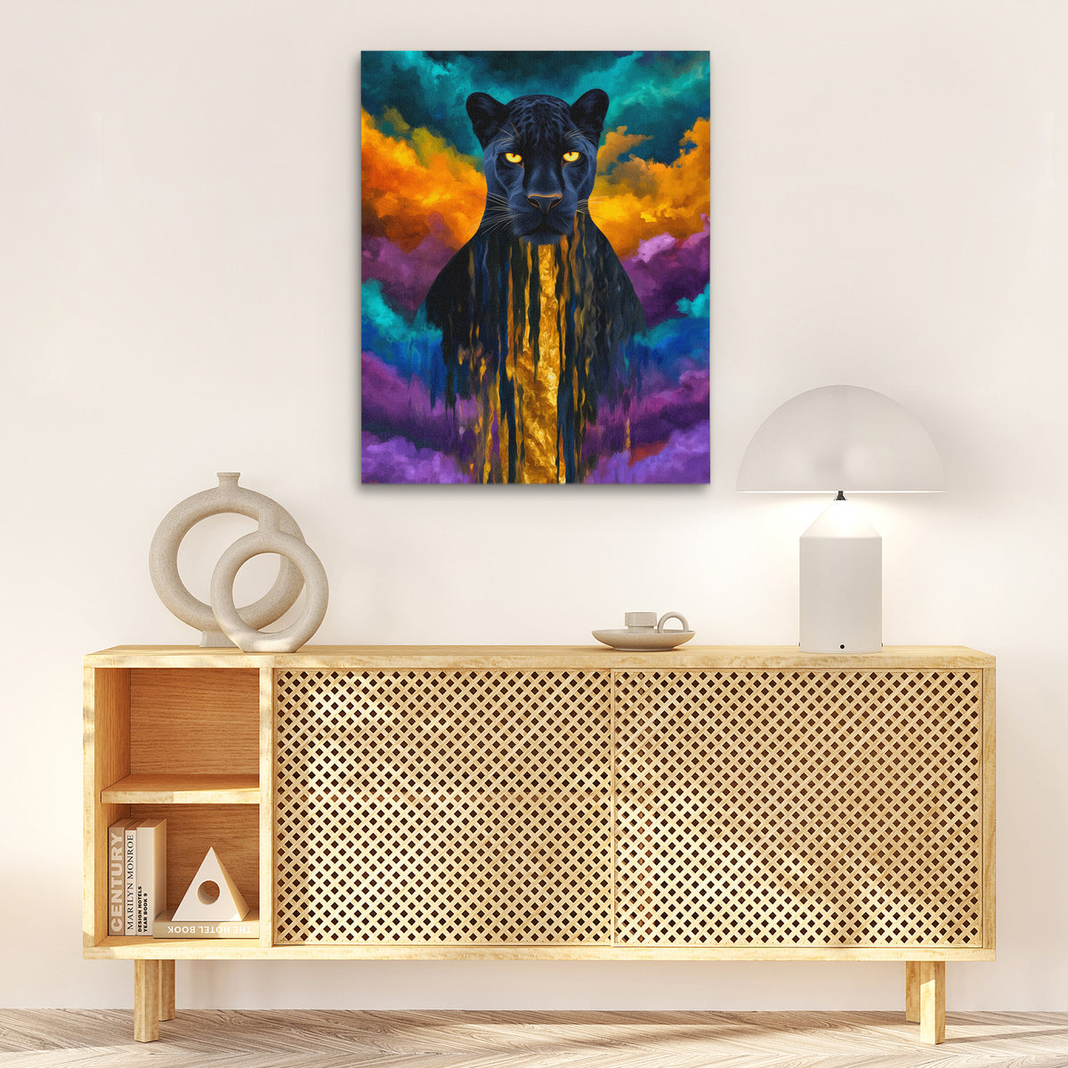 Panther's Golden Flow