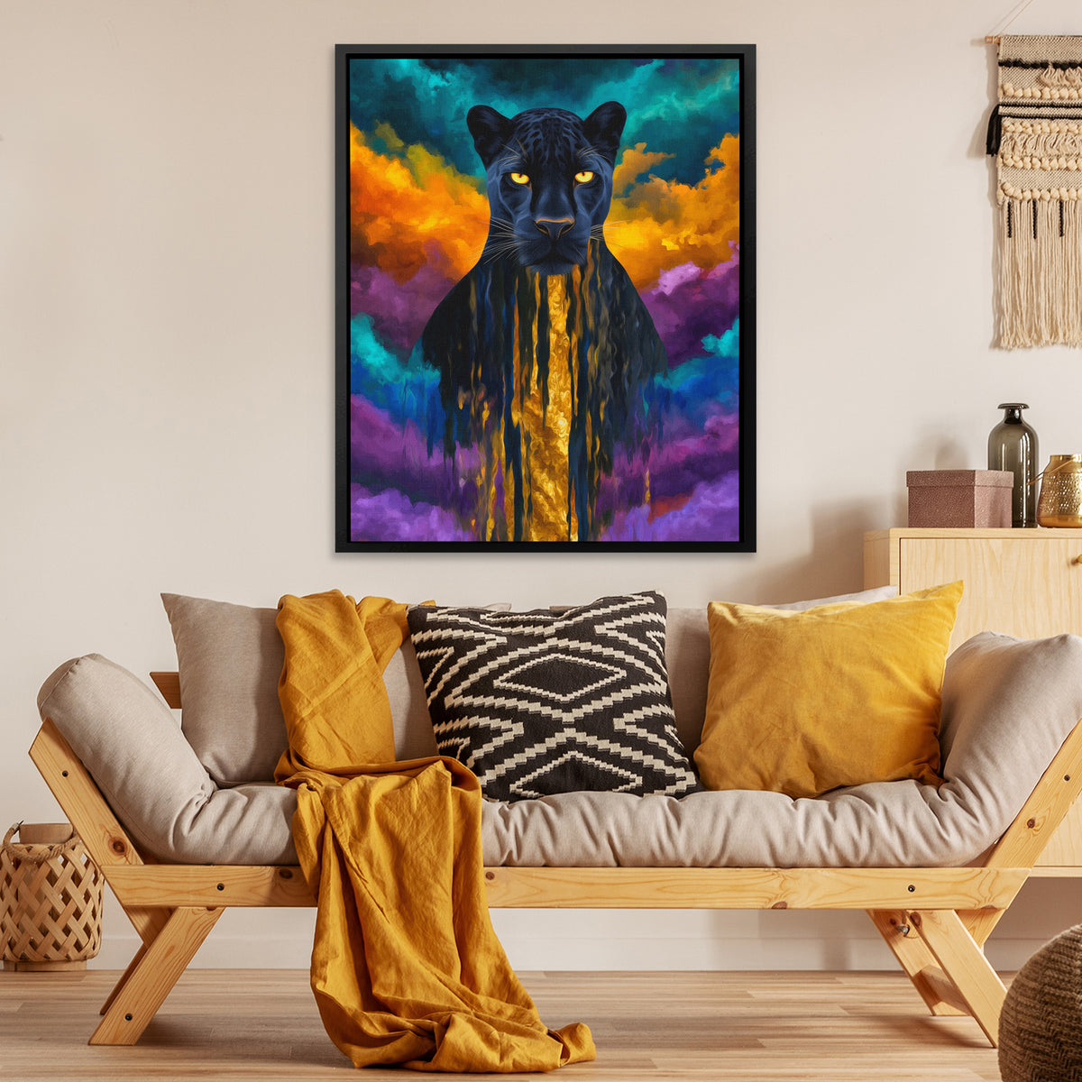 Panther's Golden Flow