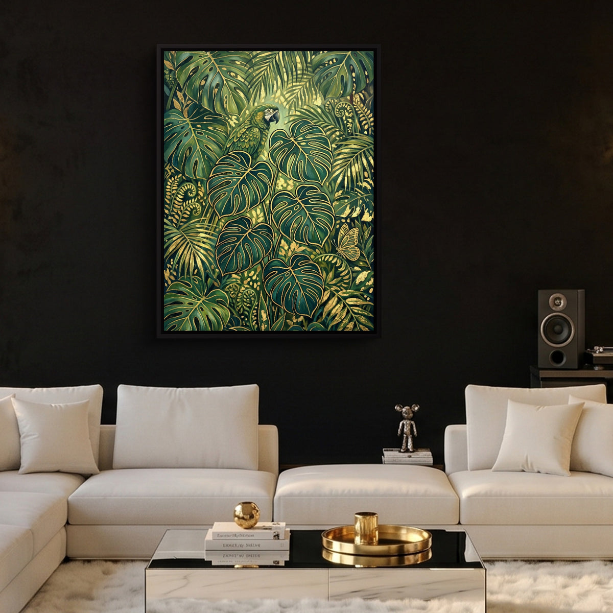 Parrot Golden Jungle — parrot golden jungle sq hype beast land v2 2 1port framed black