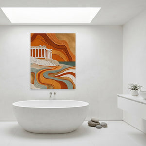 Parthenon Clay Layers - Luxury Wall Art