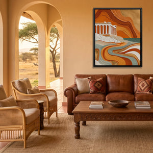 Parthenon Clay Layers — Parthenon Clay Layers Safari House Port 288