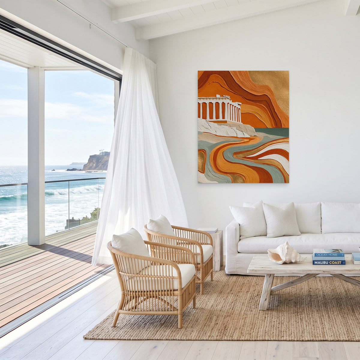 Parthenon Clay Layers — Parthenon Clay Layers Malibu Beach Port 48