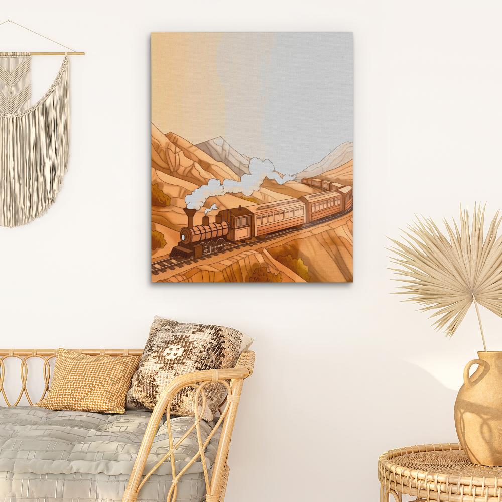 Passenger Train - Luxury Wall Art