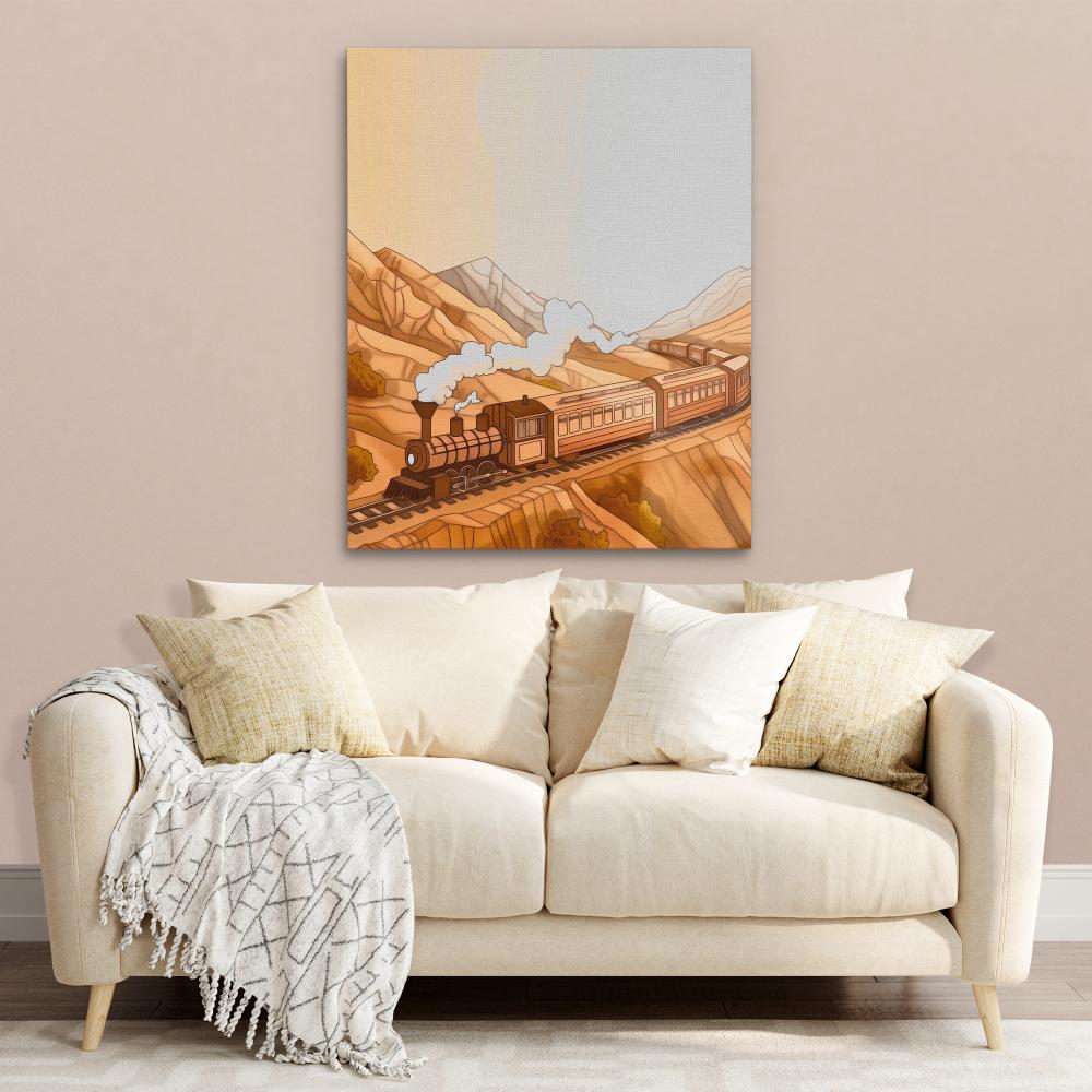 Passenger Train - Luxury Wall Art