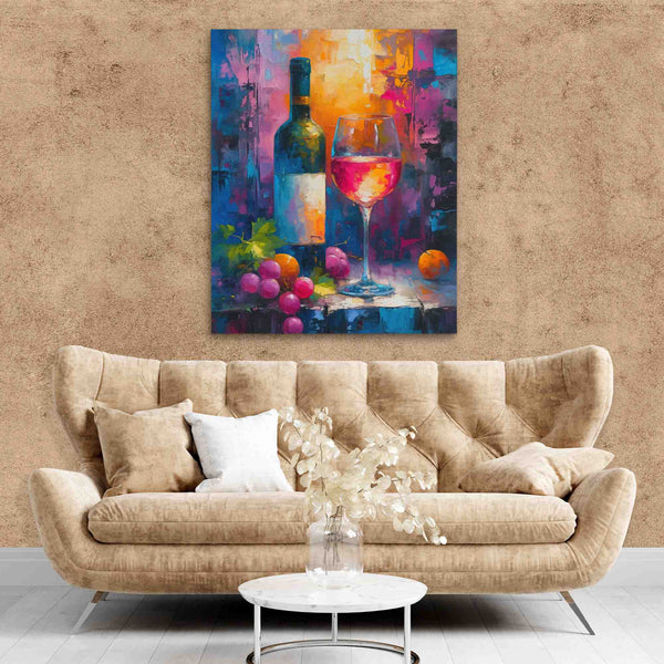 Passionate Wine in a room