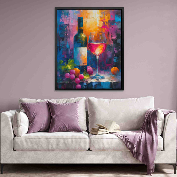 Passionate Wine in a room