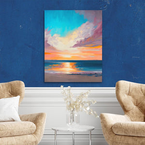 Pastel Sunset - Luxury Wall Art