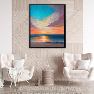 Pastel Sunset - Luxury Wall Art