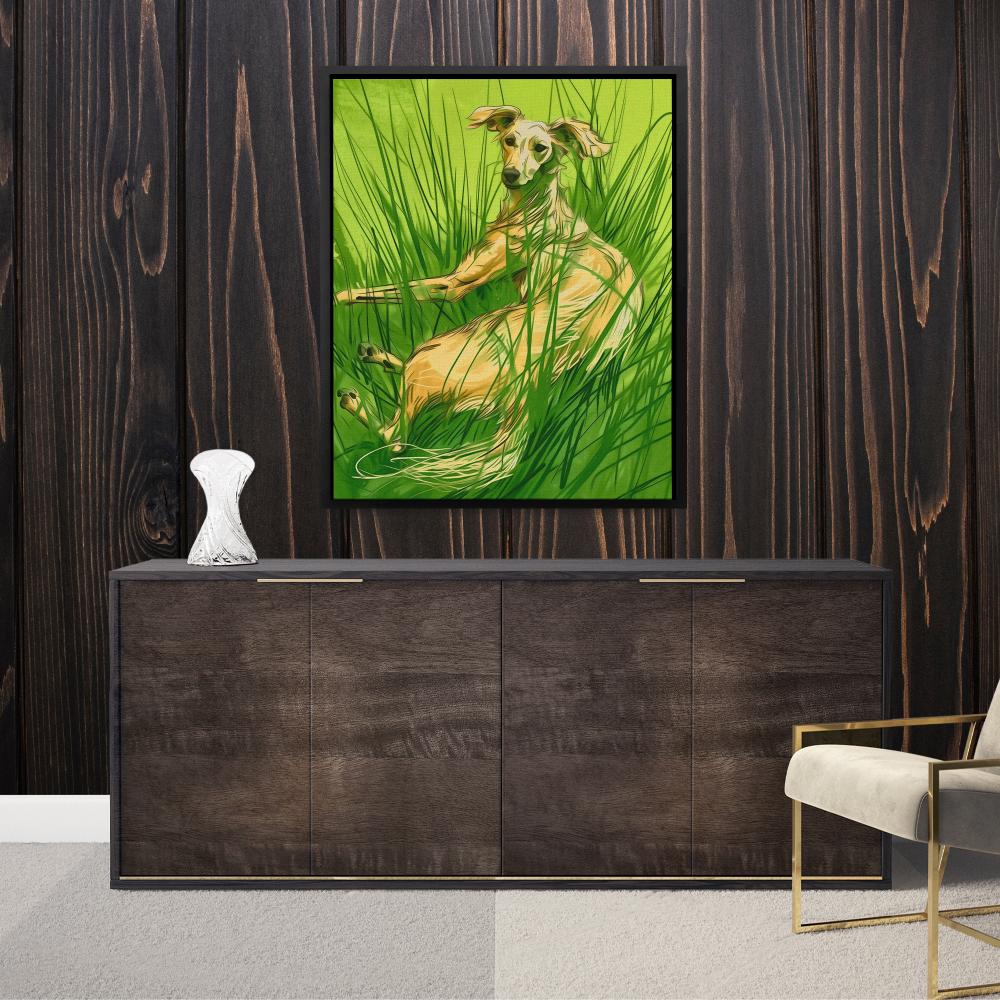 Pasture Hound - Luxury Wall Art