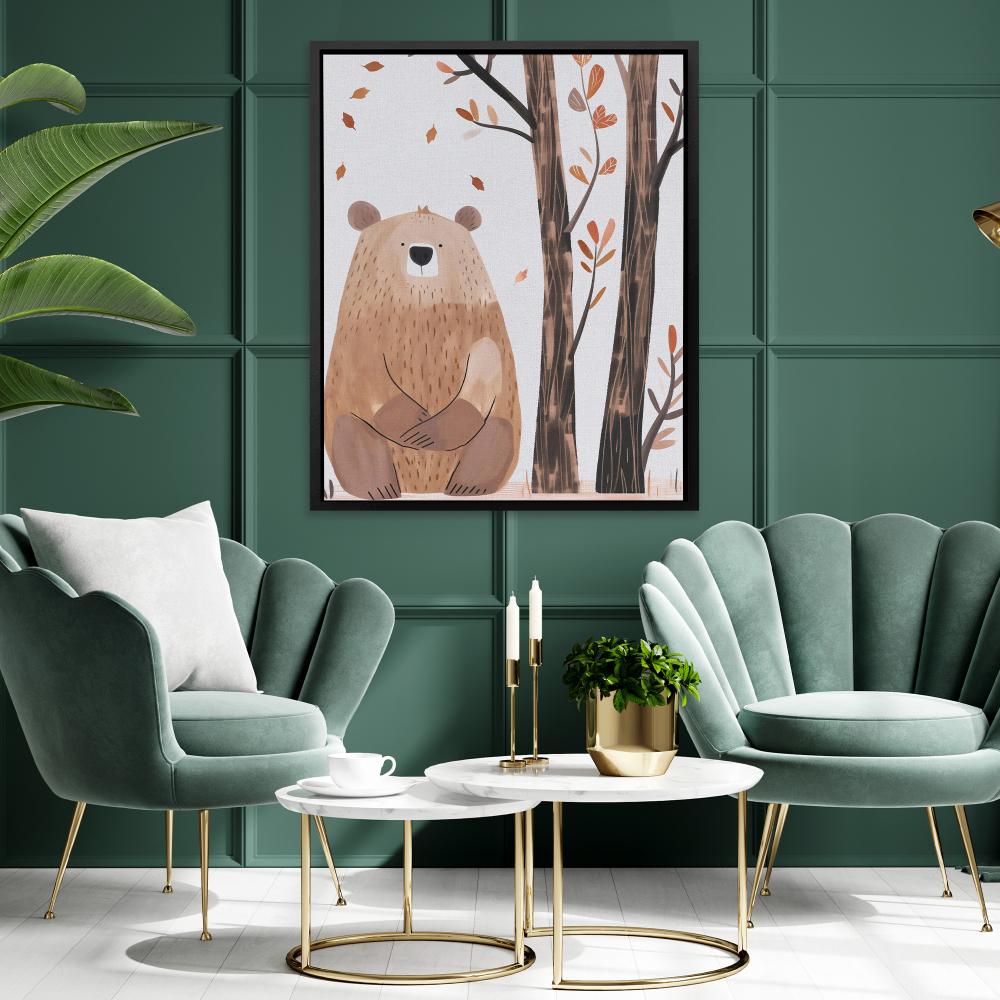 Patient Bear - Luxury Wall Art