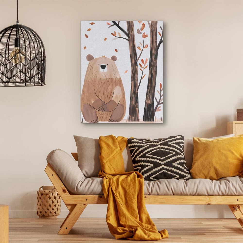 Patient Bear - Luxury Wall Art