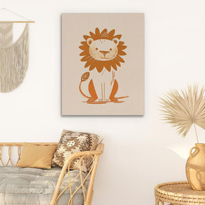 Patient Lion - Luxury Wall Art