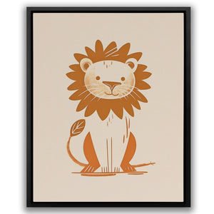 Patient Lion - Luxury Wall Art