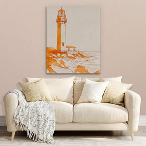 Peaceful Ocean Shore - Luxury Wall Art