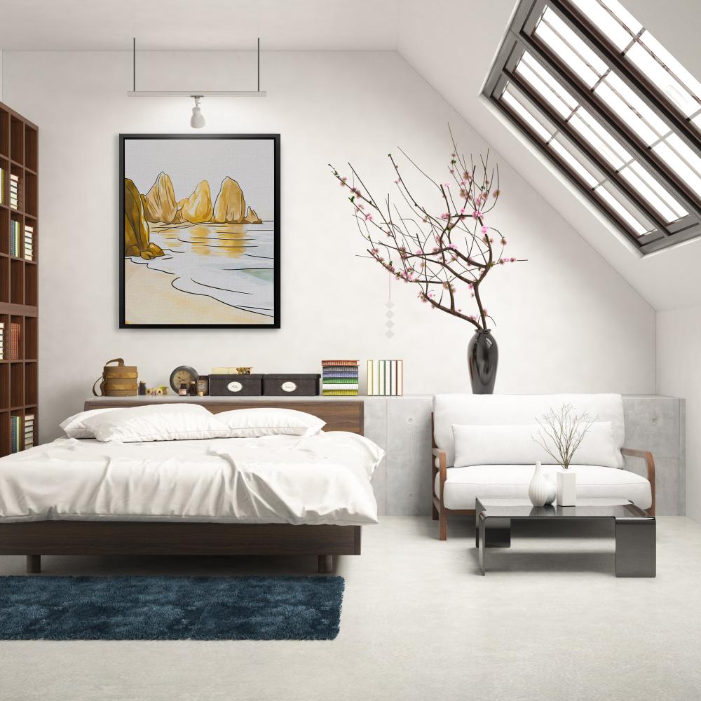 Peaceful Shoreline View - Luxury Wall Art