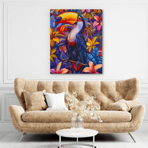 Peaceful Toucan - Luxury Wall Art