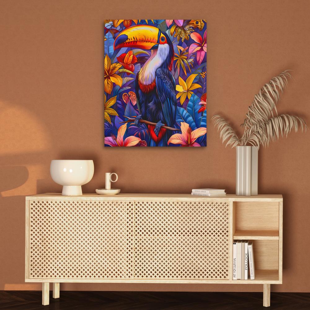 Peaceful Toucan - Luxury Wall Art