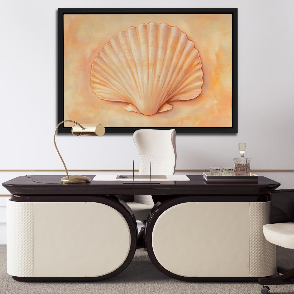 Peach Shell - Luxury Wall Art