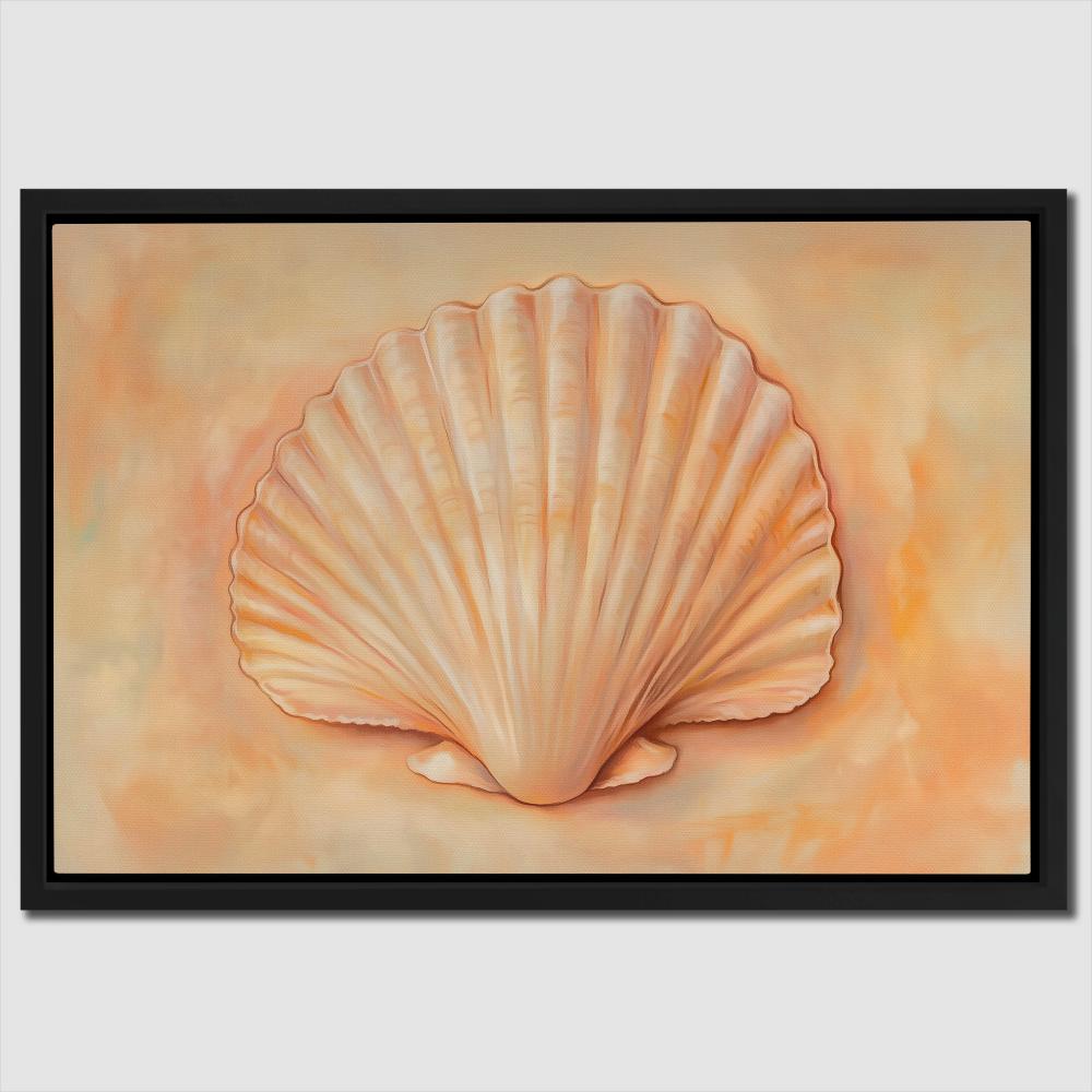 Peach Shell - Luxury Wall Art
