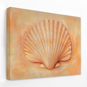 Peach Shell - Luxury Wall Art