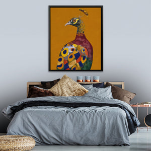 Peacock Autumn Splendor - Luxury Wall Art