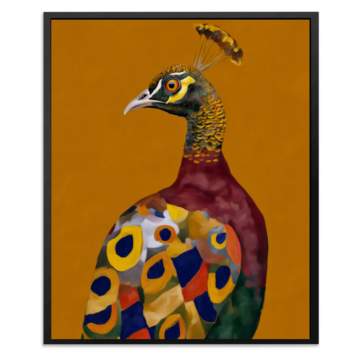 Peacock Autumn Splendor - Luxury Wall Art