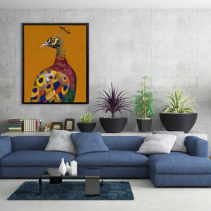 Peacock Autumn Splendor - Luxury Wall Art