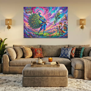 Peacock Celestial Golf — Peacock Celestial Golf AZ Livingroom Land 7