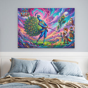 Peacock Celestial Golf — Peacock Celestial Golf Blue Bedroom land 39