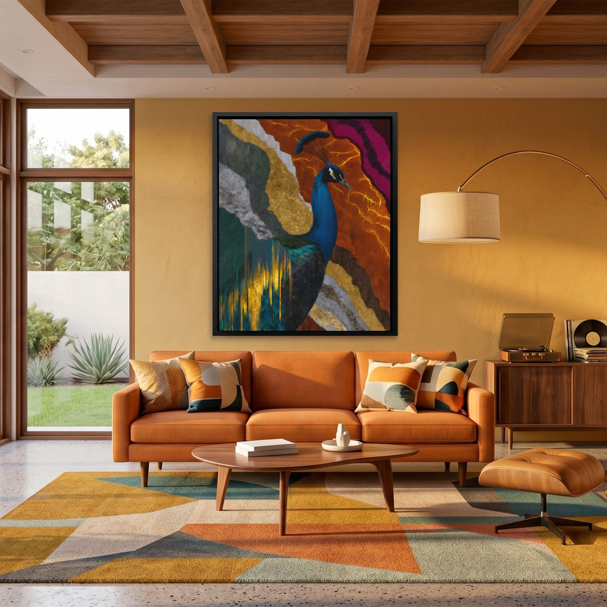 Peacock Color Scatter — Peacock Color Scatter Orange Room Port 270