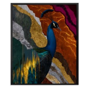 Peacock Color Scatter — Peacock Color Scatter Front Facing Portrait2 120