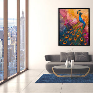 Peacock Enigma - Luxury Wall Art