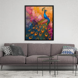 Peacock Enigma - Luxury Wall Art