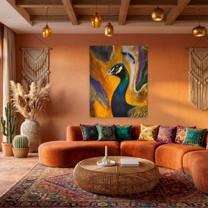 Peacock Gold Maximalist — Peacock Gold Maximalist Boho Living Port 46