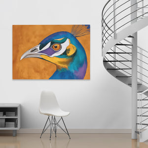 Peacocks Electric Dream - Luxury Wall Art