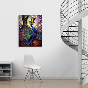 Peacock's Grand Illusion - Luxury Wall Art