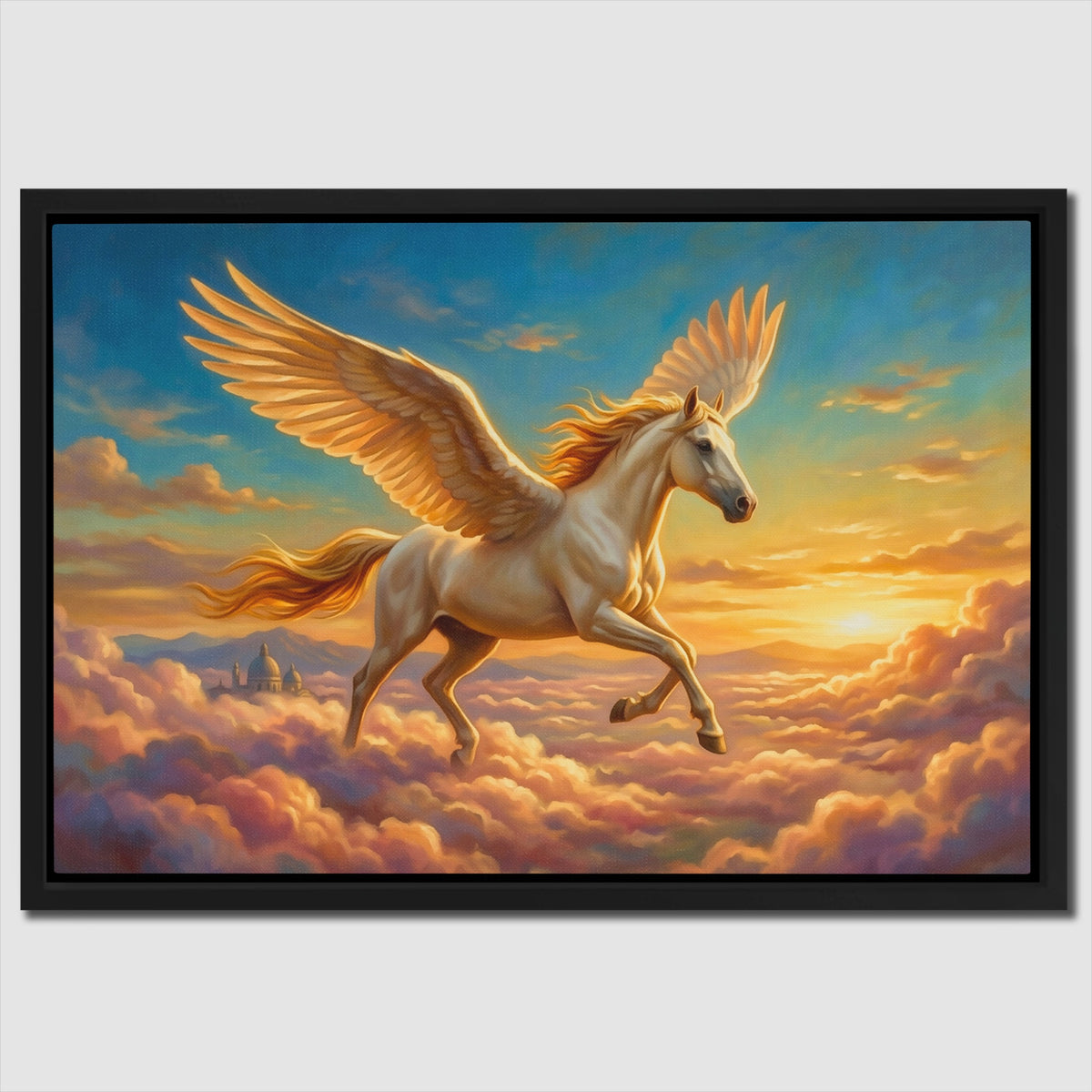 Pegasus Golden Ascent — Pegasus Golden Ascent Close Up Landscape 88