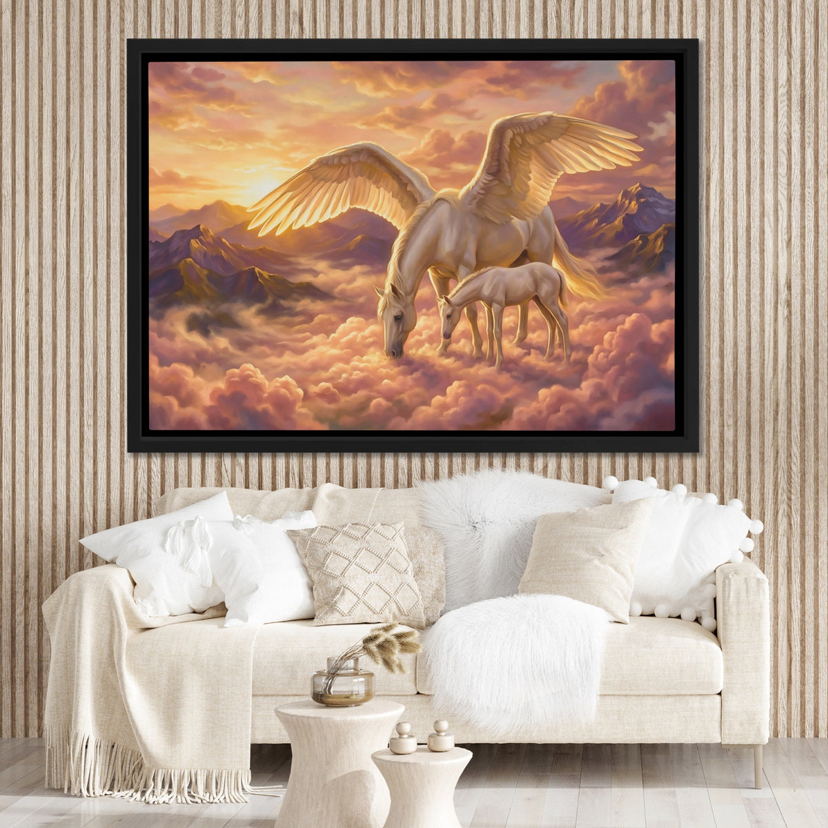Pegasus Mother Foal — Pegasus Mother Foal Lux Plain Room 169