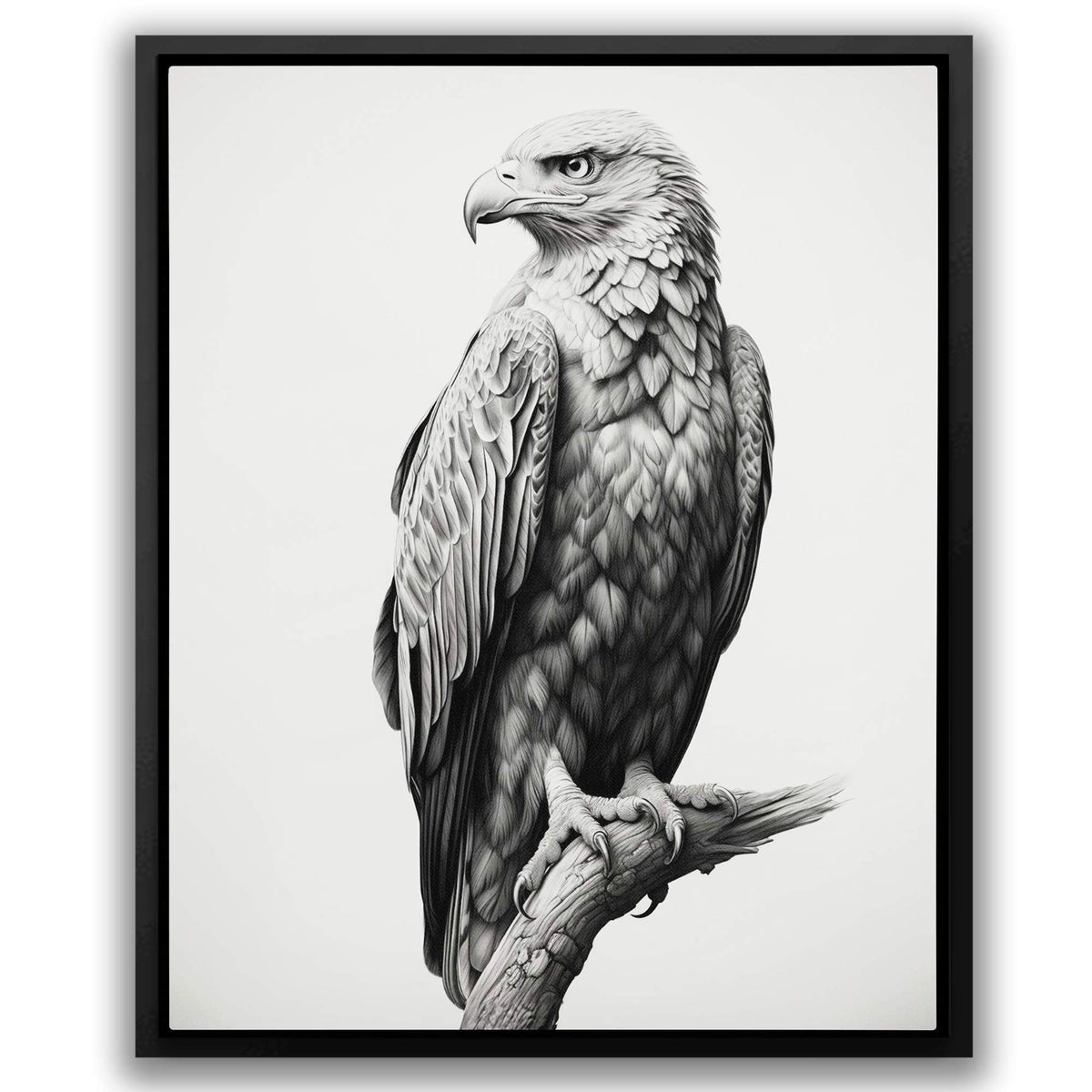 Pencil Bald Eagle - Luxury Wall Art