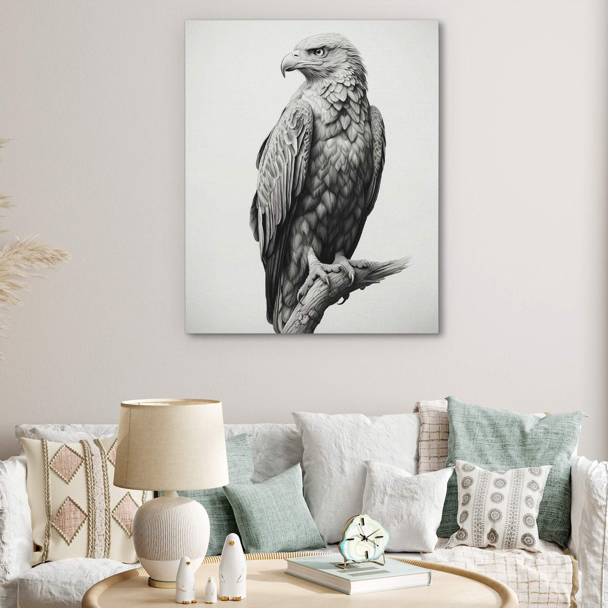Pencil Bald Eagle - Luxury Wall Art