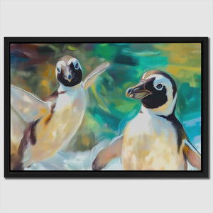 Penguin Pals - Luxury Wall Art