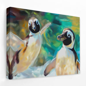 Penguin Pals - Luxury Wall Art