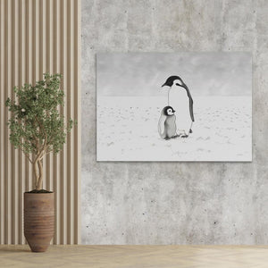 Penguin Parent - Luxury Wall Art