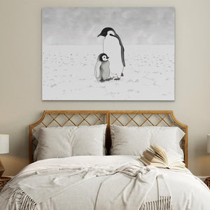 Penguin Parent - Luxury Wall Art