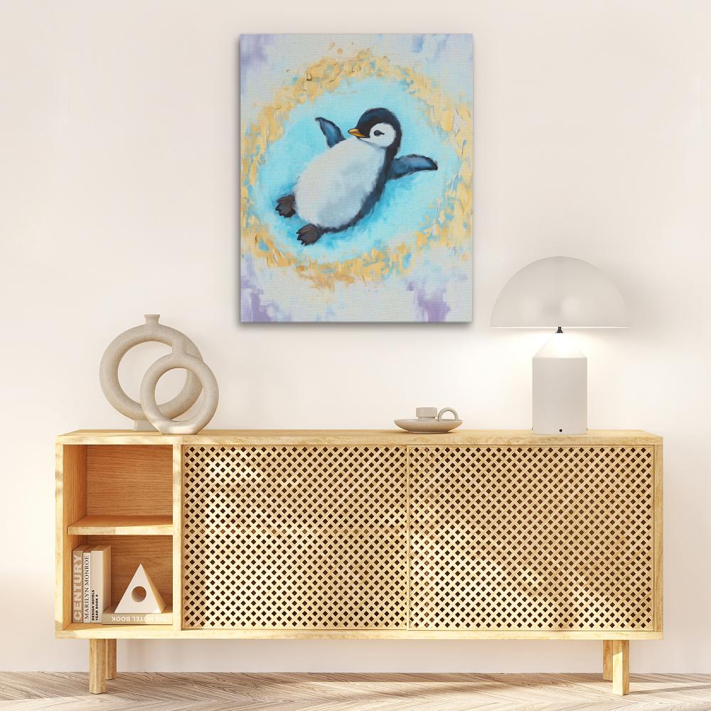 Penguin’s Peace - Luxury Wall Art