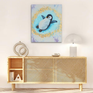 Penguin’s Peace - Luxury Wall Art