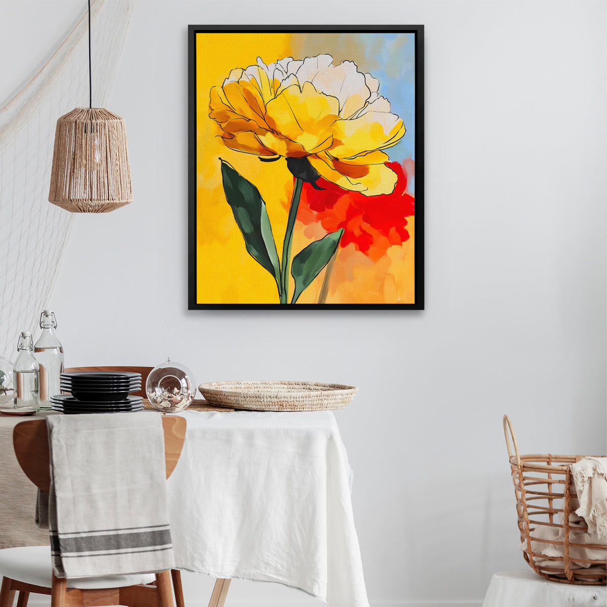 Peony Burnt Bloom — Peony Burnt Bloom Dining Room Table 28