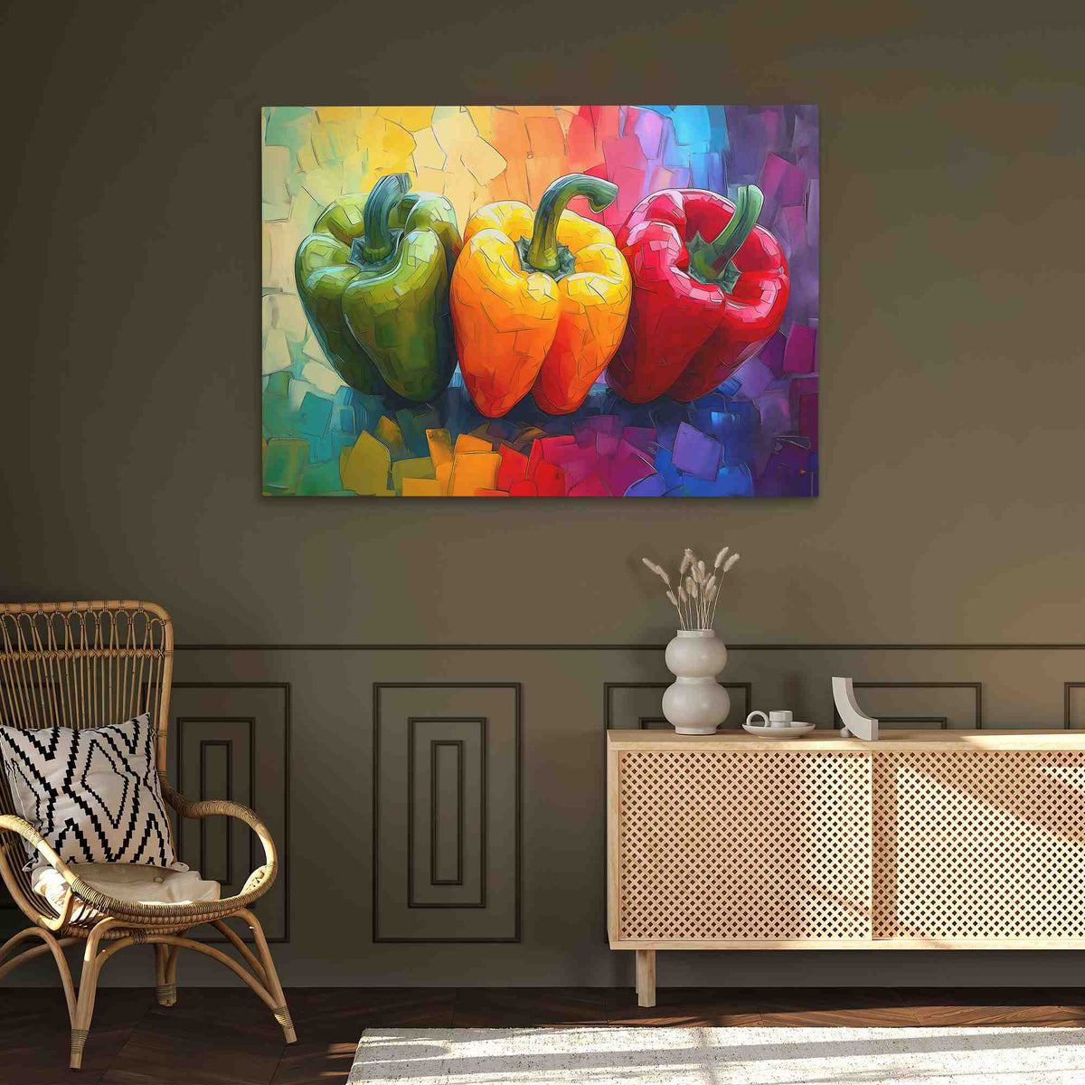 Pepper Symphony - Luxury Wall Art