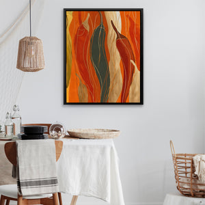Peppers Fiery Dance — Peppers Fiery Dance Dining Room Table 29