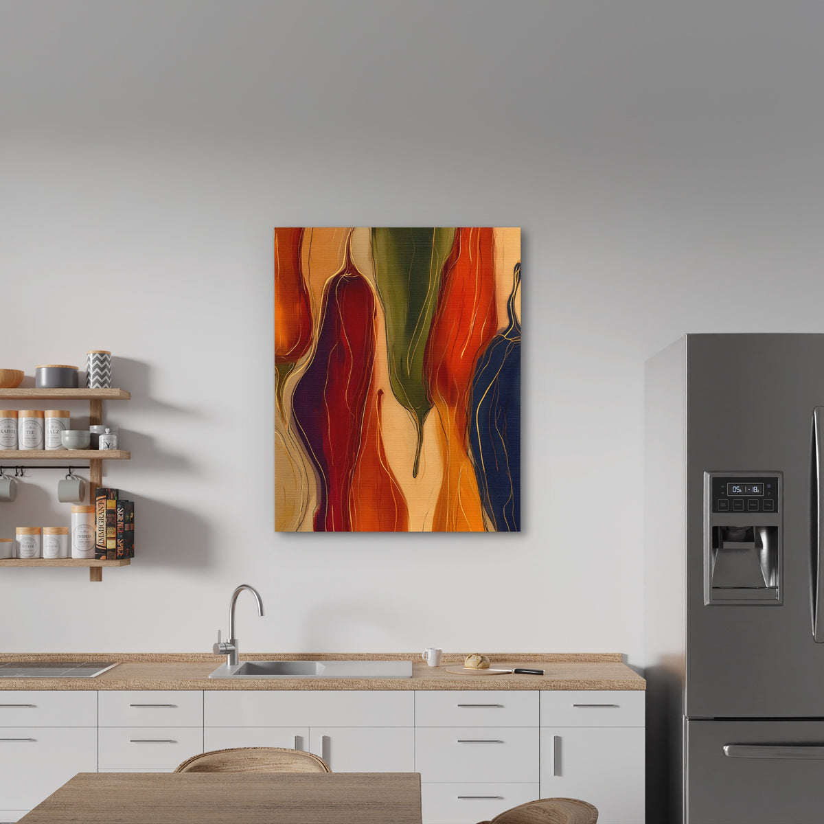Peppers Fiery Ink — Peppers Fiery Ink New   Kitchen Wall Port 72